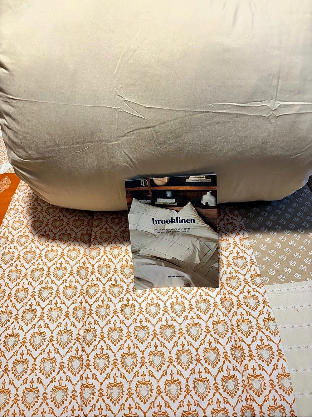 Brooklinen Down Alternative Comforter Duvet Cream